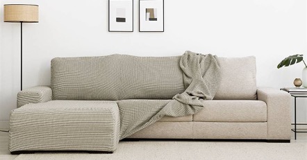 Cómo cambiar la decoración con una simple funda de sofá - Trucos de hogar